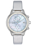 Citizen Eco-Drive Womens Chandler - Stainless Steel - MOP - Vegan Leather Strap - FB2000-03D_32752833-8dad-4202-b4e0-7142be4c0c05