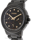 Citizen Womens Chandler Watch - Swarovski - Black Case & Bracelet - Day/Date - FD2047-58EA_eef4a05e-3769-4f14-9401-bb4f2b666421