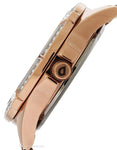 Citizen Ladies Crystal DRIVE POV Eco-Drive - Coral Pink Dial - Rose Gold-Tone - FD3003-58XB