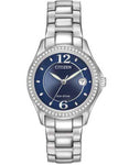 Citizen Ladies Silhouette Crystal - Blue Sunray Dial - Stainless Bracelet - Date - FE1140-86L_eedc84ff-45ff-4977-9b19-f399b9eeec3f