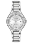 Citizen Womens Eco-Drive Silhouette Date Watch - Swarovski - Bracelet - 50m - FE1160-54A_49992057-9f79-436d-a369-4d76d673e33c