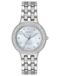 Citizen Womens Eco-Drive Silhouette - Swarovski Crystals - Blue Dial - Bracelet - FE2080-56L_e9c65b67-253c-4e32-839c-0b2204a16fe9