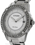 Citizen DRIVE POV Ladies Crystal Watch - Stainless Steel - Bracelet - Date - FE6060-51AA_42e379a3-b26b-437f-8f74-33dab11153fc