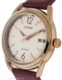 Citizen Womens DRIVE LTR - Rose Gold-Tone - Burgundy Leather Strap - Date - FE6083-05PA_fce4d858-d437-42d7-bc8b-cadd1b837802