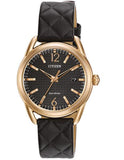 Citizen Womens DRIVE LTR - Rose Gold-Tone Case - Black Leather Strap - Date - FE6083-13E_d89b88fc-8712-4b53-a117-2c656a4abefc