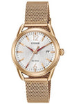 Citizen Womens DRIVE LTR - Rose Gold-Tone Case - Silver-Tone Dial - Date - FE6083-72A_25f7fb2e-1bcc-4a22-beb7-abb3fe566cc3