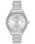 Citizen Eco-Drive Chandler Crystal Watch - Stainless - Silver Dial - Date - FE6100-59A_84b2e2ca-125f-4ce9-b9fd-c13919b5dfbd