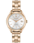 Citizen DRIVE LTR Womens Watch -  Rose Gold-Tone - Silver-Tone - Date - Bracelet - FE6143-56A_cf121dce-7b16-455d-be58-9730b6663002