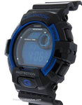 Casio Mens G-Shock Black and Blue - Super Illuminator - 200M WR - Flash Alert - G8900A-1A_bd215620-6e4a-4404-a5f0-0c92555fbab2