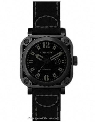 Lum-Tec G9 Mens - Titanium Carbide Plating - Military Green - Leather - 200m - G9-Lum-Tec_45392694-e4ae-4c67-ac1c-d4114e77ffe6