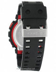 Casio XL G-Shock - Black and Red - Magnetic Resistant - World Time - 200m - GA100-1A4B