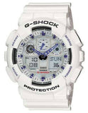 Casio XL G-Shock - Mountain Top White - Magnetic Resistant - World Time - 200m - GA100A-7A