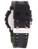 Casio Mens G-Shock Layered Band Series - Black & Green - Magnetic Resistant - GA100L-1AC