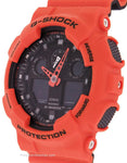 Casio Mens G-Shock Layered Band Series - Orange & Black - Magnetic Resistance - GA100L-4AA_8a9be0ce-6d0c-4409-b268-aada23c40fa5