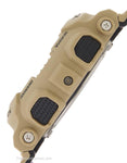 Casio Mens G-Shock Layered Band Series - Khaki & Black - Antimagnetic - GA100L-8AB