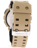 Casio Mens G-Shock Layered Band Series - Khaki & Black - Antimagnetic - GA100L-8AC