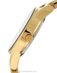 Citizen Eco-Drive Ladies Axiom - Gold-Tone IP Bracelet & Case - Black Dial - GA1052-55EB