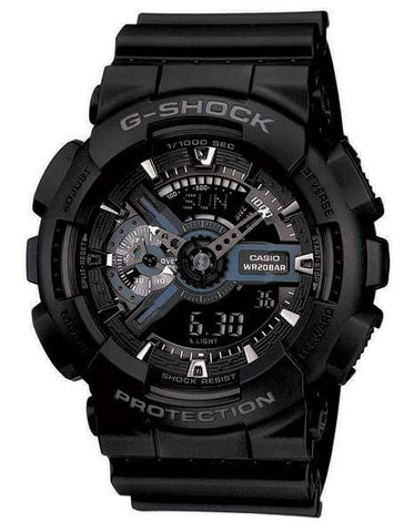 Casio Mens XL G-Shock - Ana-Digi - Negative 3D Dial - Anti-Magnetic Structure - GA110-1B