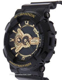 Casio Mens G-Shock XL 3D Ana-Digi - Negative Display - Black Resin Strap - 200M - GA110GB-1AA