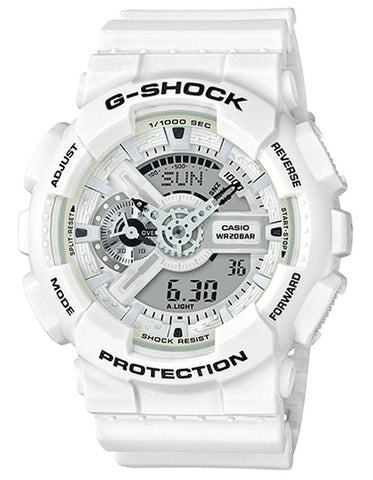 Casio G-Shock Marine White Series Watch - White - Shock Reistant - 200M - GA110MW-7A