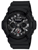 Casio G-Shock Analog-Digital Anti-Magnetic Watch - All Black Caseand Strap - GA201-1A