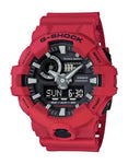 Casio G-Shock Mens Analog/Digital - Red - World Time - GA700-4A