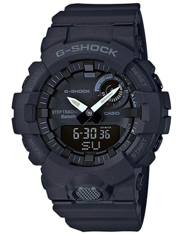 Casio G-Shock Training Watch - Bluetooth - Black - Step Counter - 200M - GBA800-1A