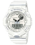 Casio G-Shock Training Watch - Bluetooth - White - Step Counter - 200M - GBA800-7A