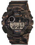 Casio Mens Large Case G-Shock - Camouflage - Flash Alert - World Time - GD120CM-5