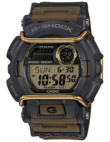 Casio G-Shock Street Sport - Rugged Natural - High Contrast Dial - Flash Alert - GD400-9