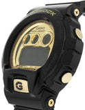 Casio Mens Oversized G-Shock 6900 Series - Black & Gold-Tone - Flash Alert - GDX6900FB-1A