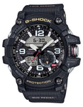 Casio Mens G-Shock Mudmaster - Black Case - Black Strap - Twin Sensor - 200m - GG1000-1A