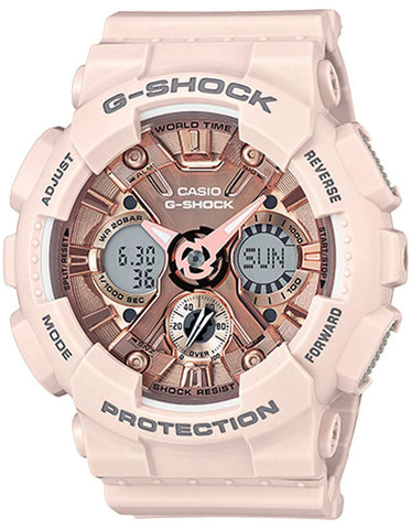 Casio G-Shock S Series - Light Pink Case - Rose Gold Dial - Magnetic Resistant - GMAS120MF-4A_5716e92e-1587-4854-b6cc-ffd0c5508904