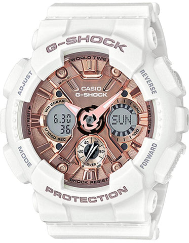 Casio G-Shock S-Series Womens - Digital/Analog - White - 200M - Shock Resistant - GMAS120MF-7A2_856e0210-3bbc-49a2-8aa7-1275c2e4f911