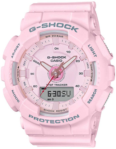 Casio G-Shock S Series Womens - Digital/Analog - Step Counter - Pink - 200M - GMAS130-4A_e45dcd84-8473-4504-bc39-e4b99c61dc55