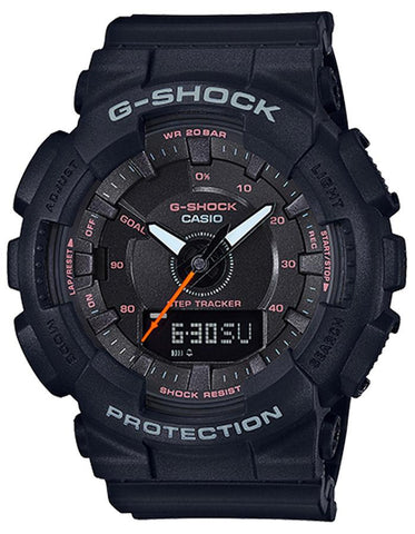 Casio G-Shock S Series Womens - Digital/Analog - Black w/ Pink Accents - 200M - GMAS130VC-1A_2dbc4c23-daa9-4156-b2ca-afbd2377a0e6