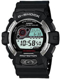 Casio Mens G-Shock XL Solar - Black Band - Digital Display - World Time - Alarm - GR8900-1