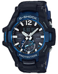 Casio G-Shock Gravity Master - Black & Blue - Tough Solar - Neobrite - Bluetooth - GRB100-1A2