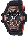 Casio G-Shock Gravity Master - Black & Orange- Tough Solar - Neobrite -Bluetooth - GRB100-1A4