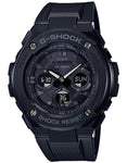 Casio G-Shock G-STEEL Mens - Solar - Digital/Analog - Black - 200M - LED Light - GSTS300G-1A1