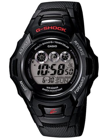 Casio G-Shock GWM530 Series Mens Watch - Atomic - Tough Solar - Black - 200M - GWM530A-1_e7302043-f5a5-4755-b80c-63c192fe2d74