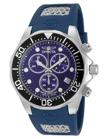 INVICTA Mens Pro-Diver Chronograph Watch - Stainless Steel - Blue Dial - Date - INVICTA-11472_158df8b7-c048-4c9d-b7b9-378d1937a542