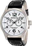 INVICTA Specialty Mens Watch - Stainless Steel - Black Leather Strap - INVICTA-12171