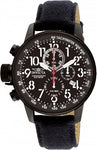 INVICTA I-Force Men's Chronograph Watch - Black Stainless Steel - Fabric Strap - INVICTA-1517