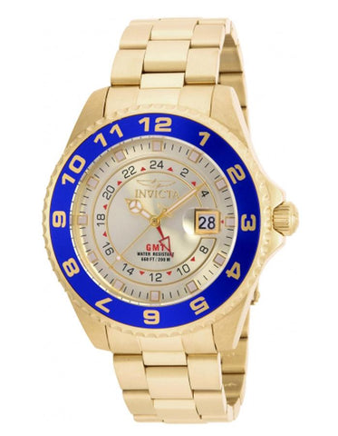 INVICTA Pro Diver Mens Watch - Gold-Tone - 24 Hr Dial - Bracelet - Date - 200M - INVICTA-17153_41f4bd21-9aeb-43ec-b244-42274346790b