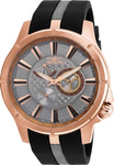 INVICTA S1 Rally Mens Watch -Rose Gold-Tone - Black Polyurethane Strap - INVICTA-20334