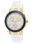 INVICTA Ceramics Womens Watch - Gold-Tone - Day/Date/Second Sub-dials - Silicone - INVICTA-22205_781d4d96-1020-4726-b7ab-5564f2f43e1d