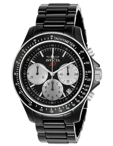 INVICTA S1 Rally Mens Watch - Black Metal - Chronograph - Black Bracelet - INVICTA-22385_eed12557-630c-402b-b3bf-8e888b7702c0