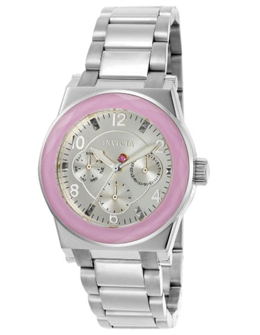 INVICTA Angel Womens Watch - Stainless Steel - Chronograph - Pink - Bracelet - INVICTA-22657