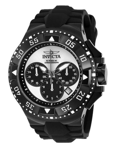 INVICTA Excursion Mens Watch - Black Metal - Chronograph - Silicone - Date -100M - INVICTA-23040_78fe02fc-efbc-4b13-879b-0edfb907ddf5